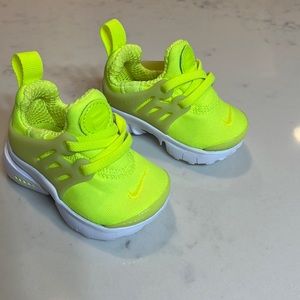Baby- Nike Lime Green Presto